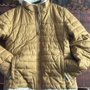 The North Face Kids Puffer Jacket in Tan